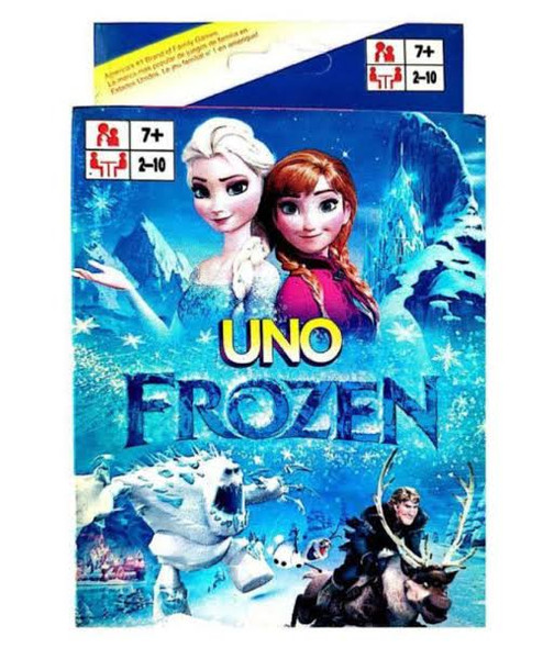 Uno Frozen Playing Cards