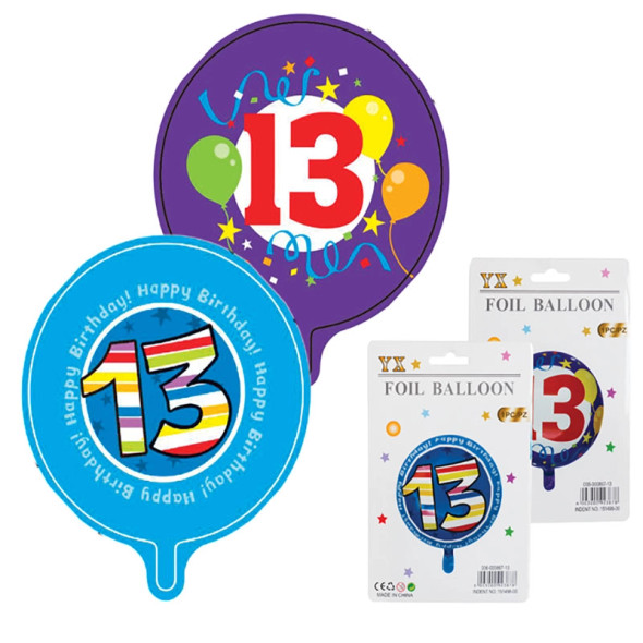 Milestone Foil Helium Balloon F-02