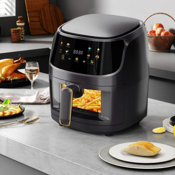 8 Litre Digital Air Fryer - Healthy Cooking with Rapid Air Tech