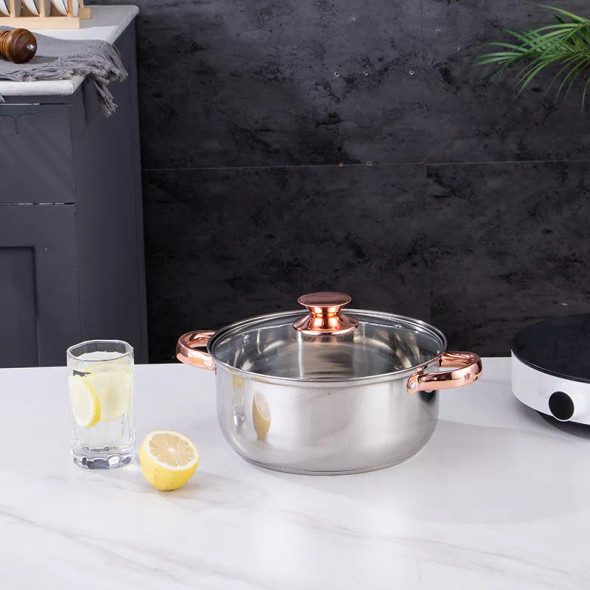 12 Piece Non-Stick Cookware Set - Durable & Dishwasher Safe
