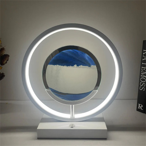 LED Moving Sand Table Lamp