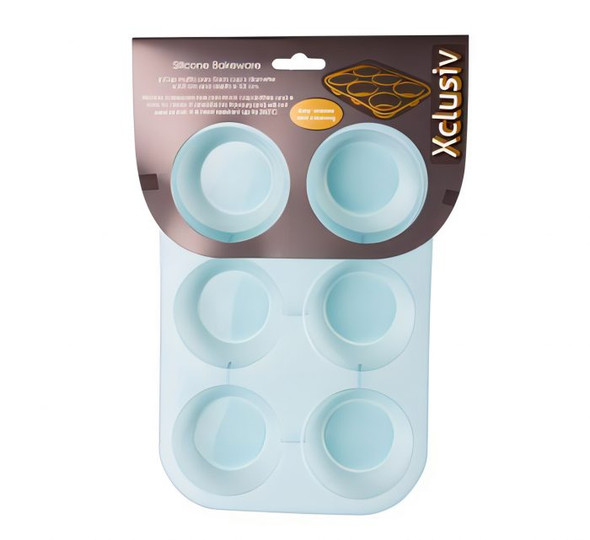 Xclusiv Bakeware Silicone Cup-Cake Pan