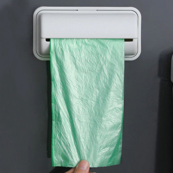 Wall-Mounted Garbage Bag Changer - Easy Installation