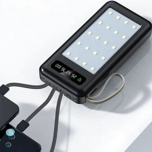 Power Bank With LED Light