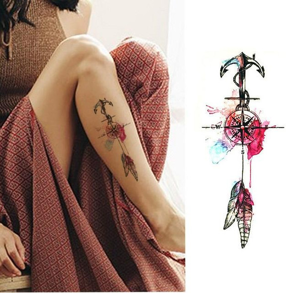 2 PCS Small Full Arm Temporary Waterproof Tattoo Stickers(xqb003)