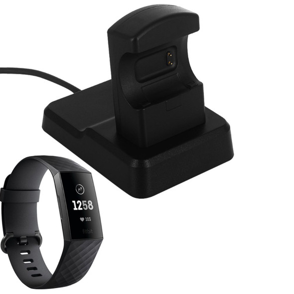 USB Charging Stand Dock Cable Holder for Fitbit Charge 4 / 3