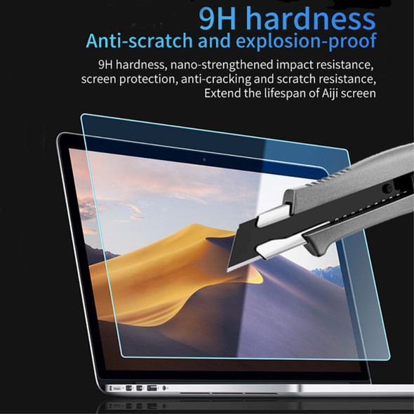 For MacBook Pro 16.2 2021 A2485 Full Glue Ultra Clear Explosion-proof Screen Protector Tempered Glass Film