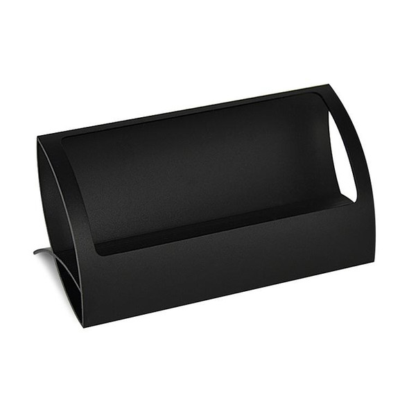 Creative Metal Card Holders Note Holders for Office Display Desk Business Card Holders Desk Accessories Stand Clip(Black)