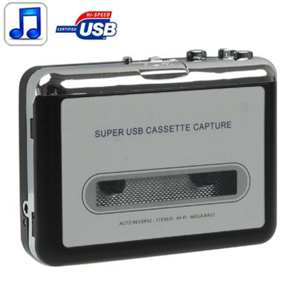 TONIVENT TON010 Portable Cassette to MP3 Player Mini USB Tape