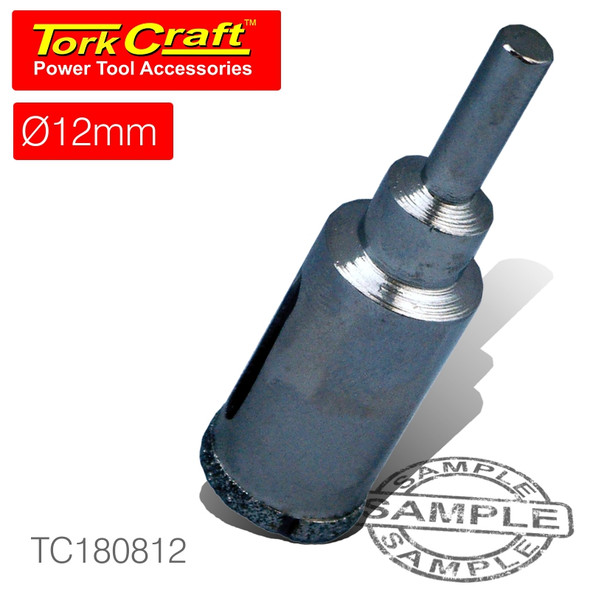 DIAMOND CORE BIT 12MM FOR TILES