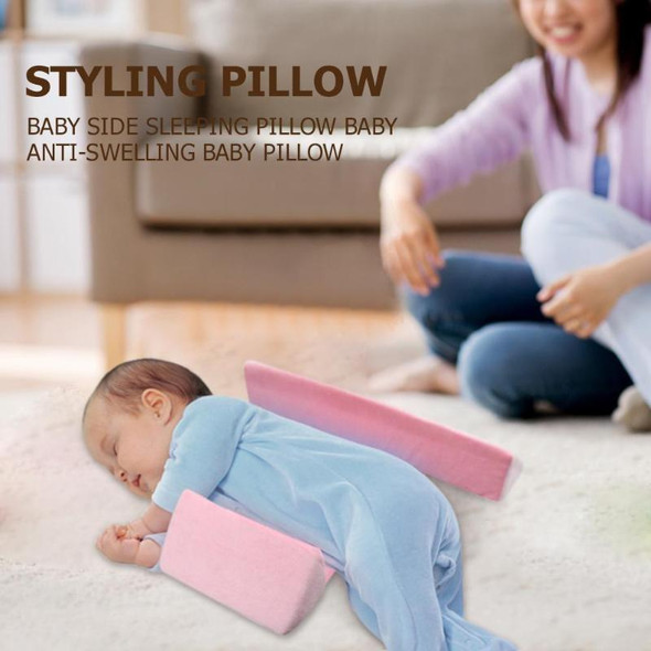 Baby Infant Side Sleep Positioner Pillow  - Baby Care(White)