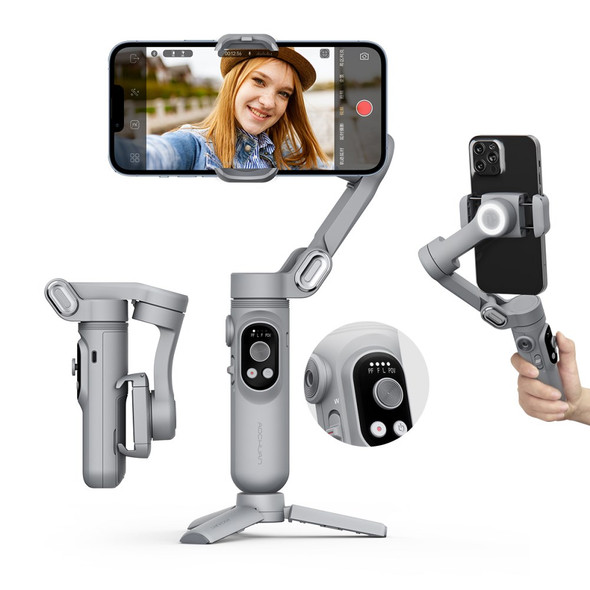 AOCHUAN SMART X 3-Axis Smartphone Stabilizer Handheld Gimbal Stabilizer Portable Tripod Phone Holder for Photography