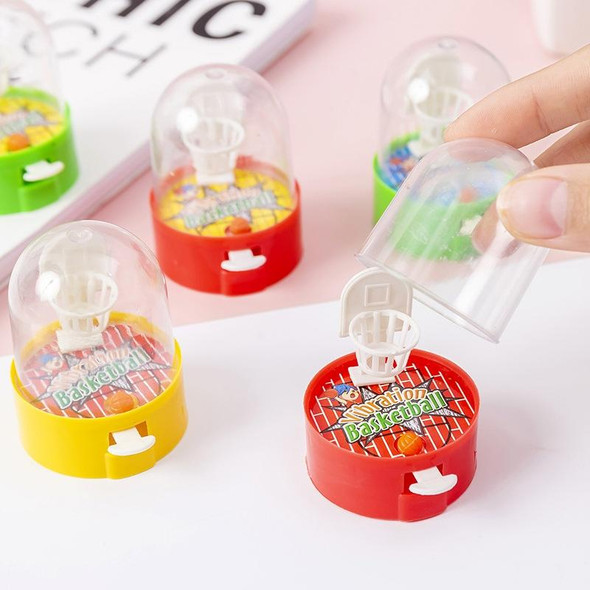 30 PCS Mini Finger Shooting Machine Vent Decompression Ball Children Educational Toys Board Game, Random Colour Delivery