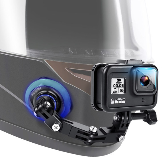 AT1133 360 Rotation Action Camera Helmet Mount for GoPro Hero 9 8 7 6 5 Xiaomi Yi SJCAM SJ4000 SJ5000