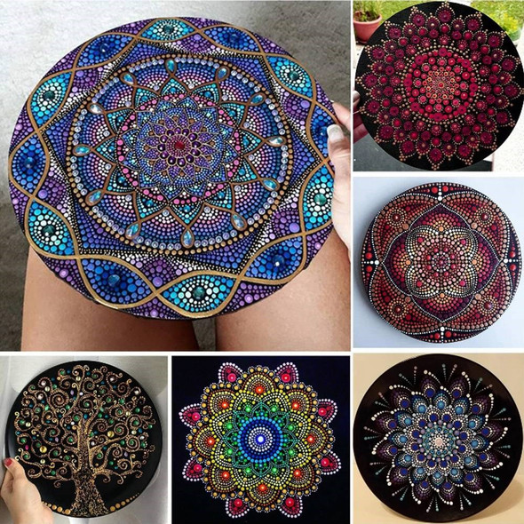 21310927 27Pcs Mandala Dot Painting Templates Stencils Set for DIY Rock Painting Art Projects