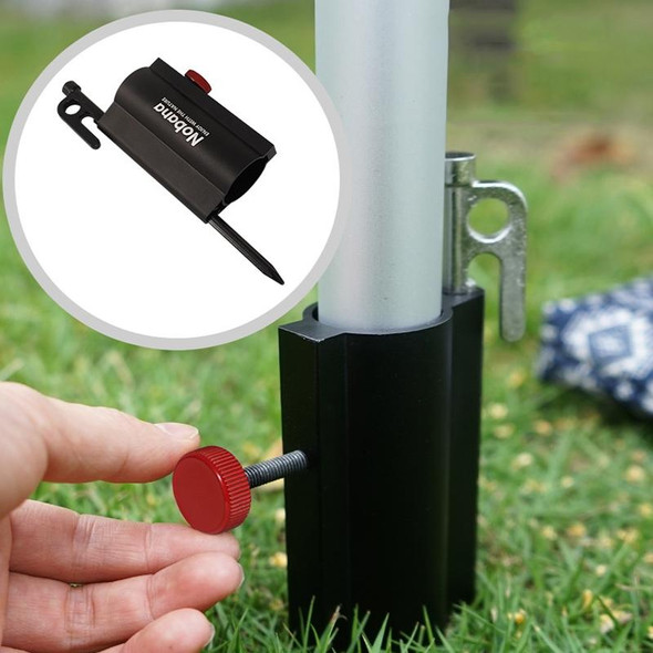 Outdoor Camping Canopy Pole Holder(Black)