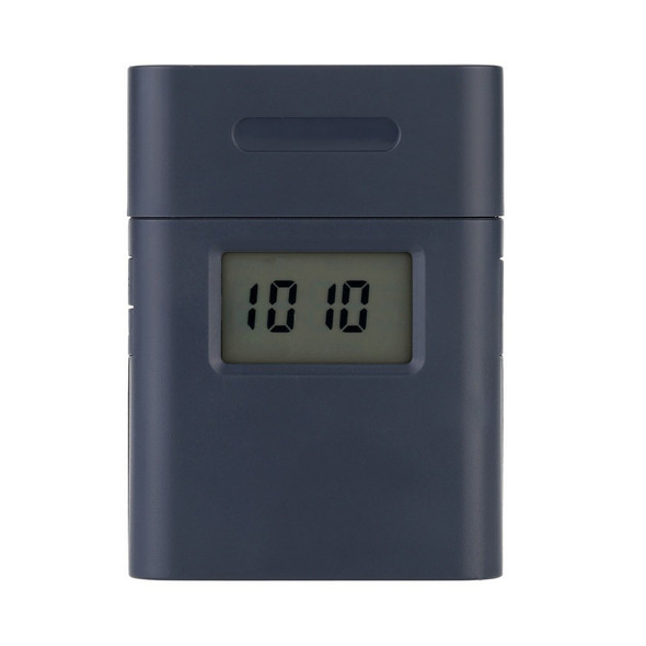 AT-838 Digital Breath Alcohol Tester with Backlight Breathalyzer Driving Essentials - Grey