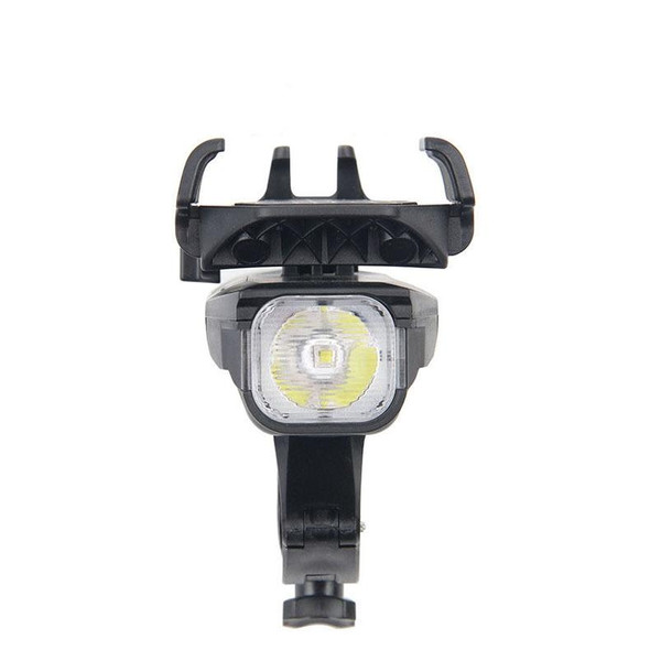 500LM Bicycle Light Mobile Phone Holder Multi-Function Riding Front Light With Horn 4000 mAh (Black Red)