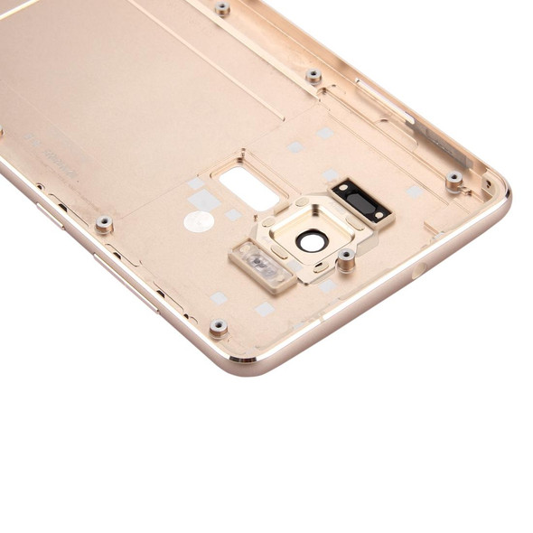 Original Aluminium Alloy Back Battery Cover for Asus Zenfone 3 Deluxe / ZS570KL (Shimmer Gold)