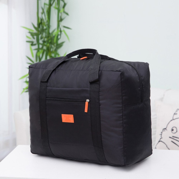 AUTO AT6912 Jacquard Travel Packing Cubes Storage Bag Luggage Bag Organizer - Black