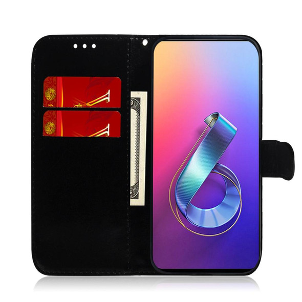 Asus Zenfone 6 ZS630KL Solid Color Colorful Magnetic Buckle Horizontal Flip PU Leatherette Case with Holder & Card Slots & Wallet & Lanyard(Silver)