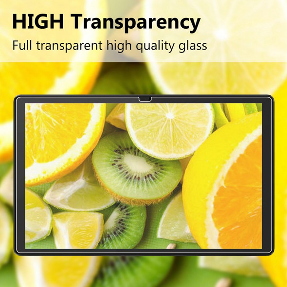 For Lenovo Tab M10 Plus (3rd Gen) / Xiaoxin Pad 2022 10.6 inch Arc Edge Screen Protector Anti-fingerprint HD Clear Full Cover Tempered Glass Film