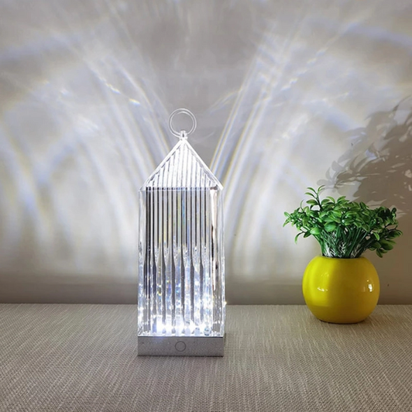 RGB Acrylic Crystal Table Lamp