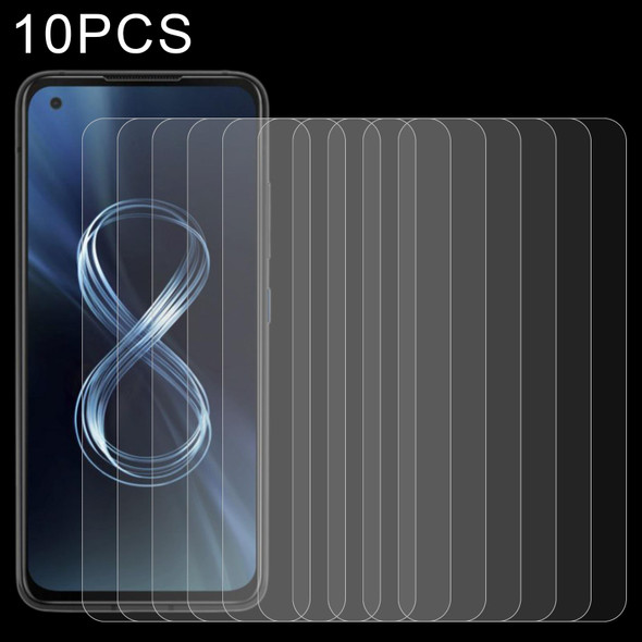 10 PCS 0.26mm 9H 2.5D Tempered Glass Film - Asus Zenfone 8Z