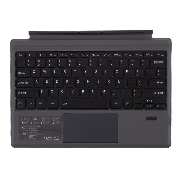 PU Leather Magnetic Wireless Bluetooth Keyboard with Trackpad for Microsoft Surface Pro 7 / 6 / 5 / 4 / 3