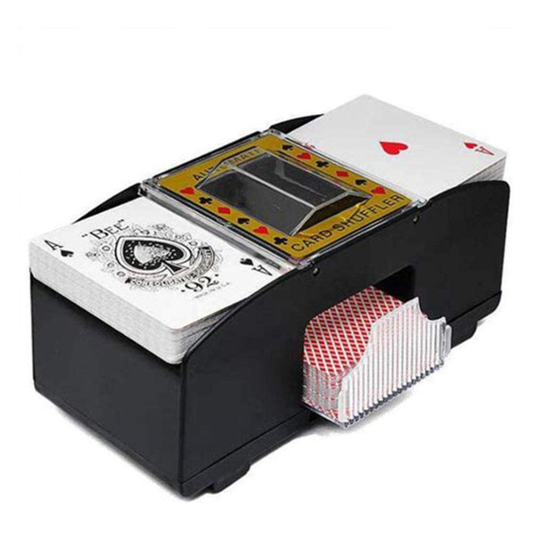 Automatic Poker Card Shuffler Electronic Poker Card Shuffling Machine