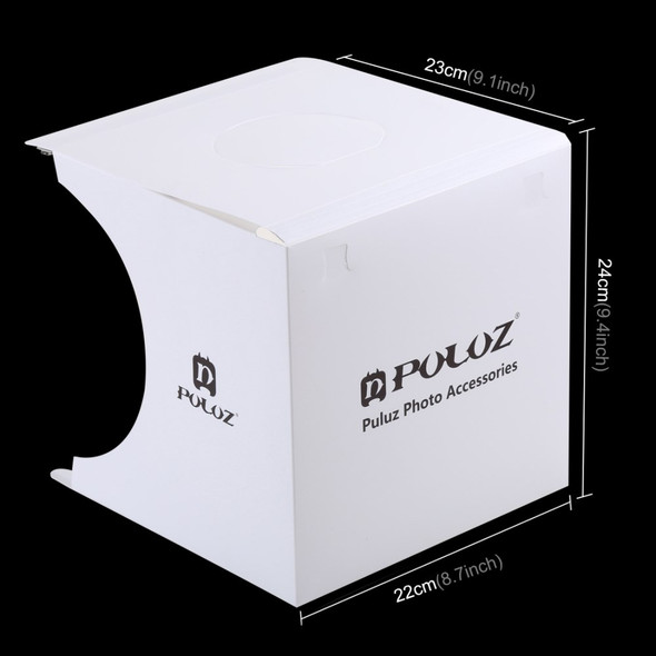 PULUZ PU5021 Folding Portable 550LM Light Photo Lighting Studio Shooting Tent Box Kit