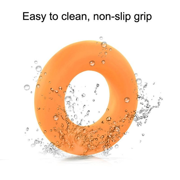 2 Sets Fitness Finger Sports Silicone Rally Grip Set(Orange)