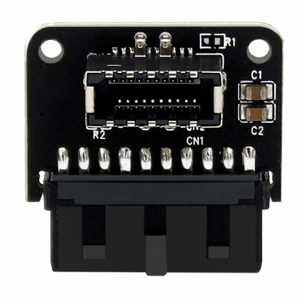 PH73A Motherboard USB 3.0 19P/20P to Type-E 90 Degree Adapter Chassis Front Type-C Plug-in Port Connector
