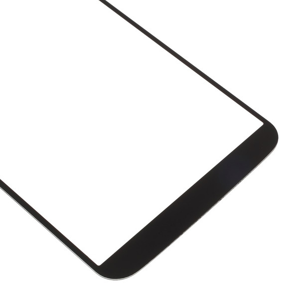 Black - Outer Front Screen Glass Lens Part for OnePlus 5T