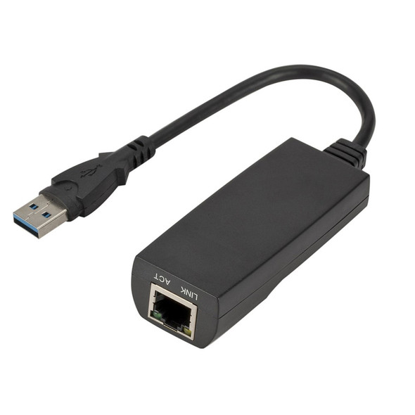 Portable Wired Network Adapter USB 3.0 To Gigabit Ethernet RJ45 LAN 10/100/1000Mbps Ethernet Network Card for Laptop PC