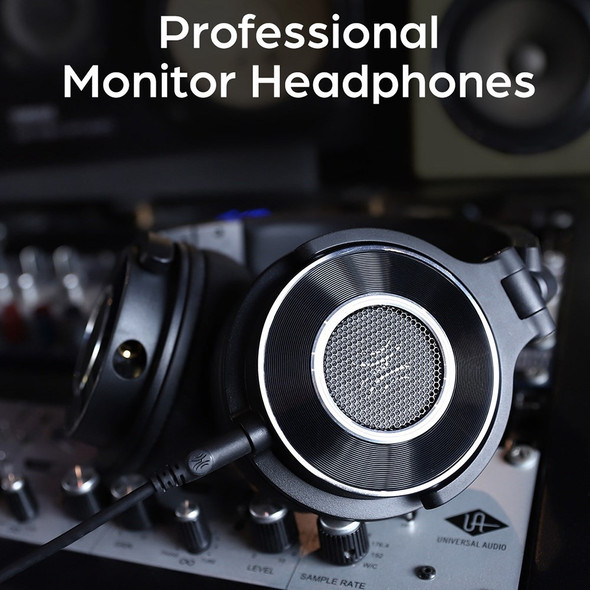 ONEODIO M60 Three-band Balanced HiFi Wired Over-Ear Headphone Professional Studio DJ Monitoring Headset