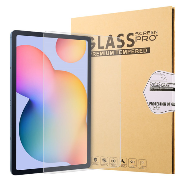 2.5D Arc Edge Full Size Tempered Glass Screen Film for Samsung Galaxy Tab S9+ / S7+ / Tab S7 FE / Tab S8+