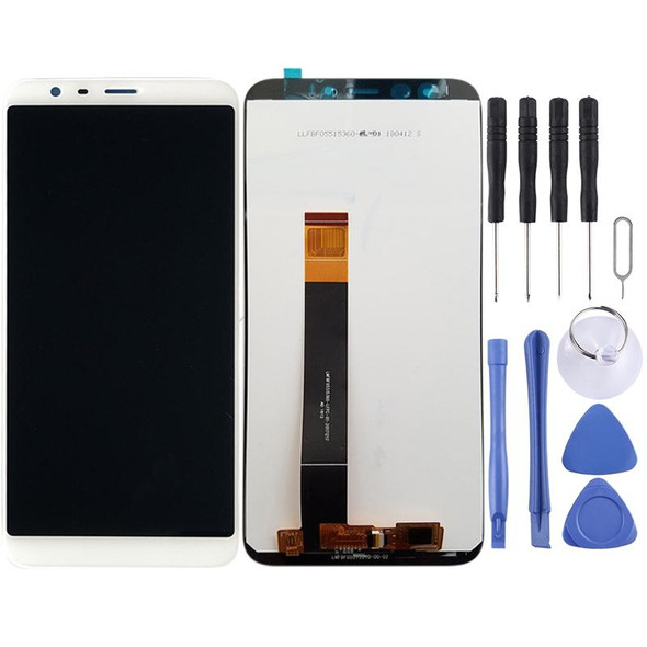 LCD Screen and Digitizer Full Assembly for Meizu M8c M908L (White)
