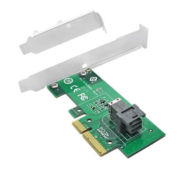 SF-024+SF-093 PCI-E 3.0 4.0 to SFF-8643 Card Adapter and U.2 U2 SFF-8639 NVME PCIe SSD Cable for Mainboard SSD