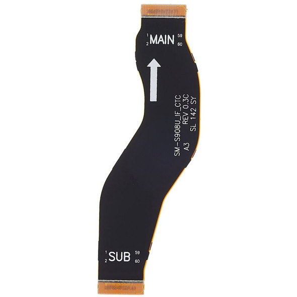 For Samsung Galaxy S22 Ultra 5G S908 OEM Motherboard Dock Connection Flex Cable Replacement Part (without Logo)