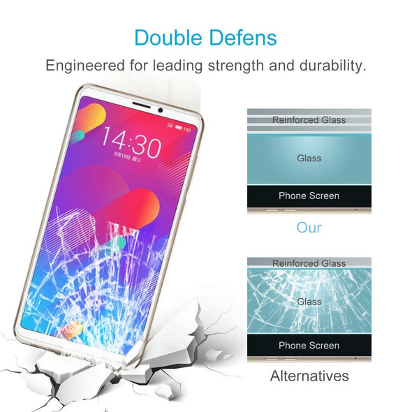 0.26mm 9H 2.5D Arc Edge Tempered Glass Protective Film for Meizu M8