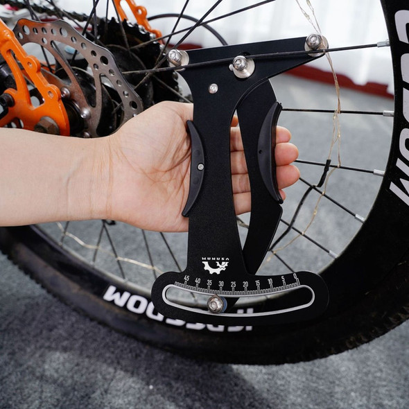 YSANAM Bicycle Spoke Tension Meter Measuring Tool Aluminum Alloy Wheel Repair Tool MTB Bike Meter Tensiometer