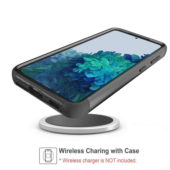 TPU + PC Hybrid Phone Case for Samsung Galaxy S21+ 5G - Black