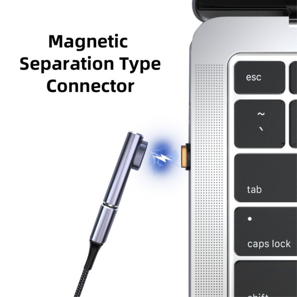 UC-062-LP Elbow Design Type-C Adapter Male to Female Convertor USB-C Magnetic 40Gbps 140W USB4.0 Quick Data Transfer 8K 60Hz Video Output Type-C Convertor