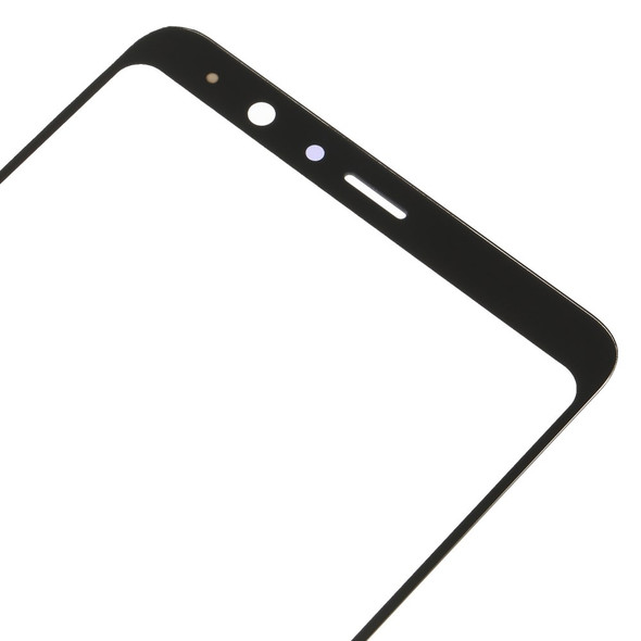 Front Screen Glass Lens Replacement Part for Samsung Galaxy A8 Star / A9 Star - Black