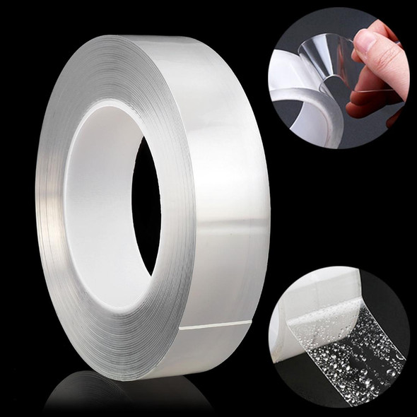Acrylic Rubber Kitchen and Bathroom Waterproof Moisture-proof Tape Mildew Proof Stickers Size: 5cm x 3m