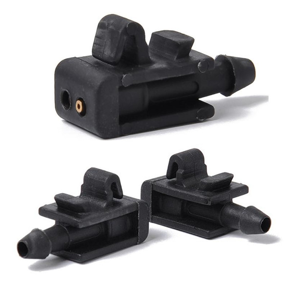 2 PCS Windshield Washer Wiper Jet Water Spray Nozzle Buckle 8200082347 for 2005-2007 Renault Megana 2