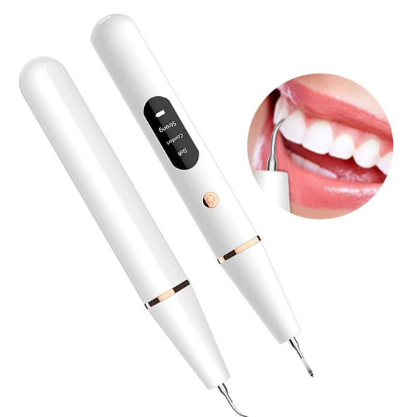 G6 Ultrasonic Dental Scaler Oral Tooth Tartar Remover Portable Plaque Stains Cleaner Removal Teeth Whitening Device with LED Spotlight