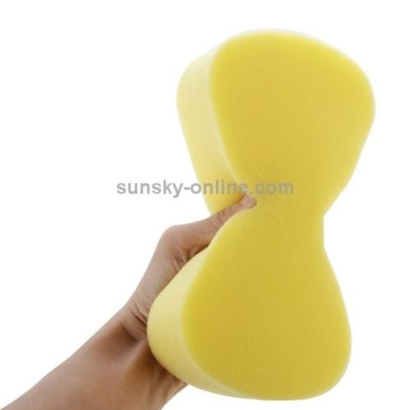 5 PCS Household Cleaning Sponge Yellow Car Wash Sponge With Small Pores