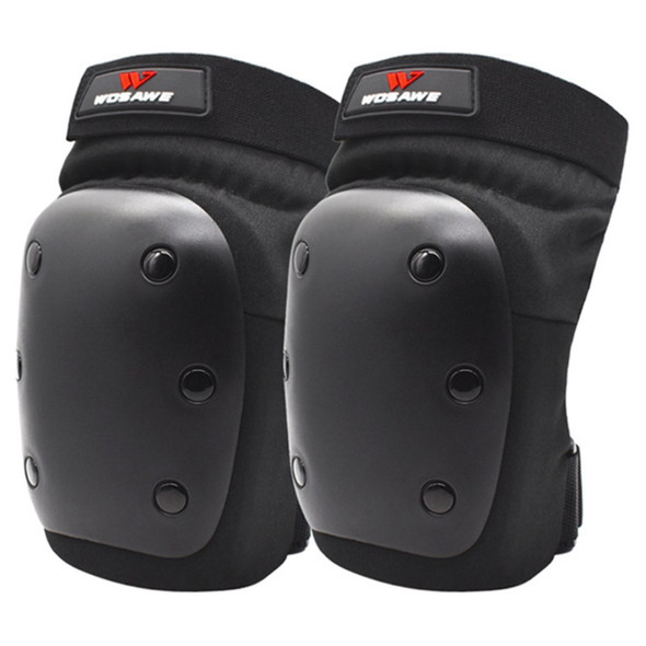 WOSAWE ML307-HX 1 Pair Motorcycle Skating Impact-resistant Knee Pad Skateboard Knee Brace Support Protective Gear for Adult